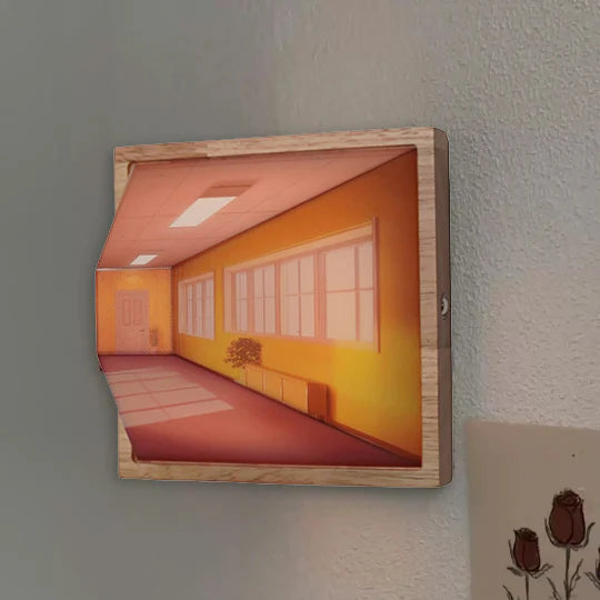 Vegglampe Dekorativ – Visuell Illusjon 3D 