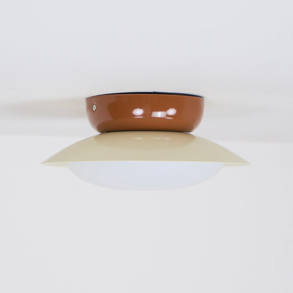 Plafón LED redondo - Resplandor natural y discreta elegancia