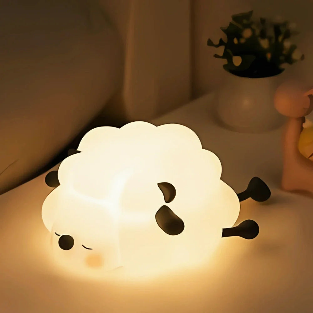Lampe Tactile En Forme D’Animal — Éclairage Réconfortant Et Contrôle Facile