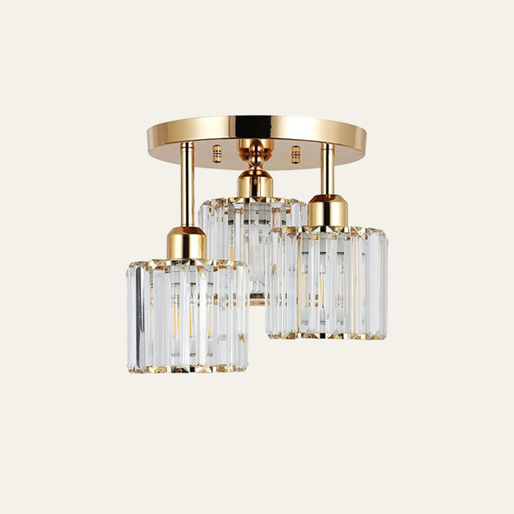Semi-Recessed Ceiling Light – Modern Elegance and Refined Shine 