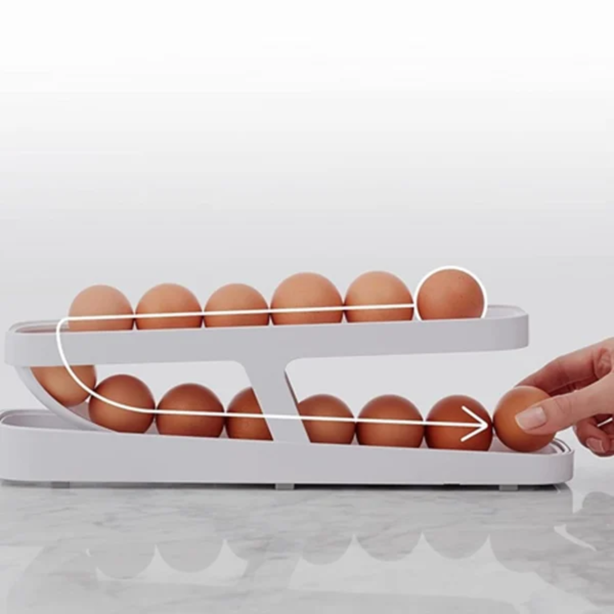 Compact Egg Holder – Practical Storage and Space Saving 