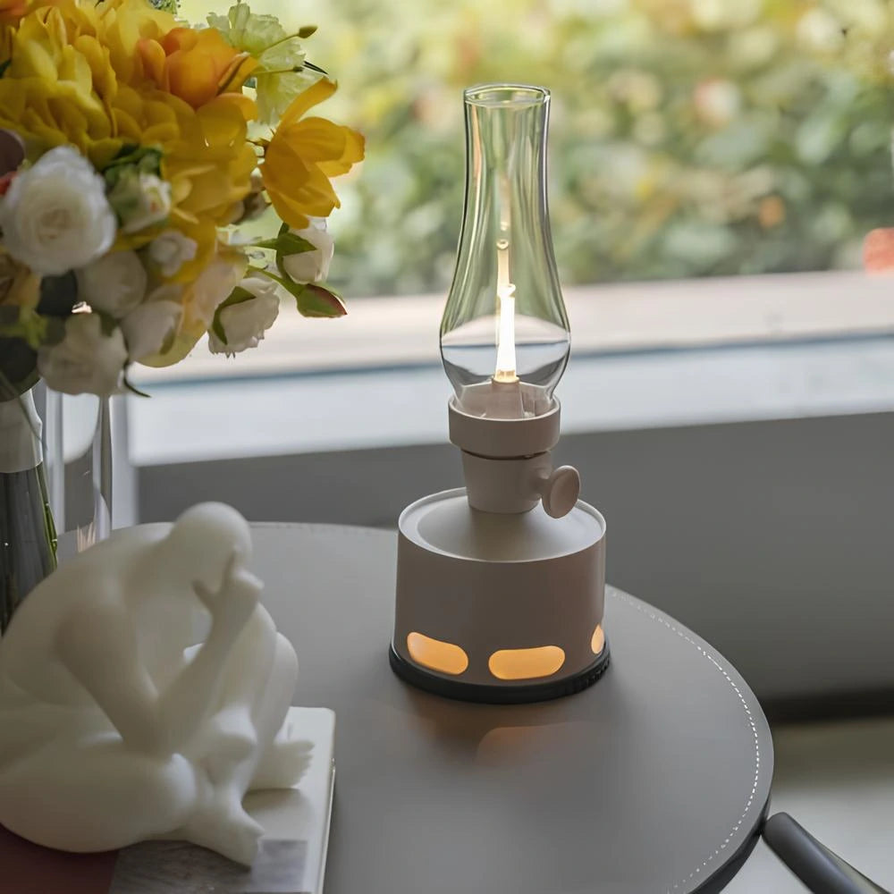 فانوس LED بأسلوب ريترو – إضاءة زخرفية أنيقة 