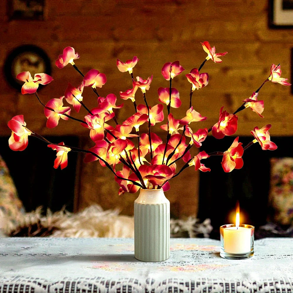 إضاءة LED الزخرفية - أجواء دافئة وأنيقة 