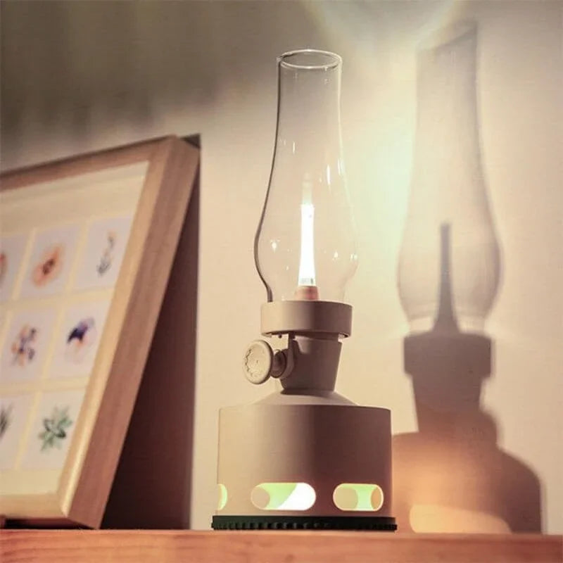 Lampa LED w stylu retro – eleganckie oświetlenie dekoracyjne 