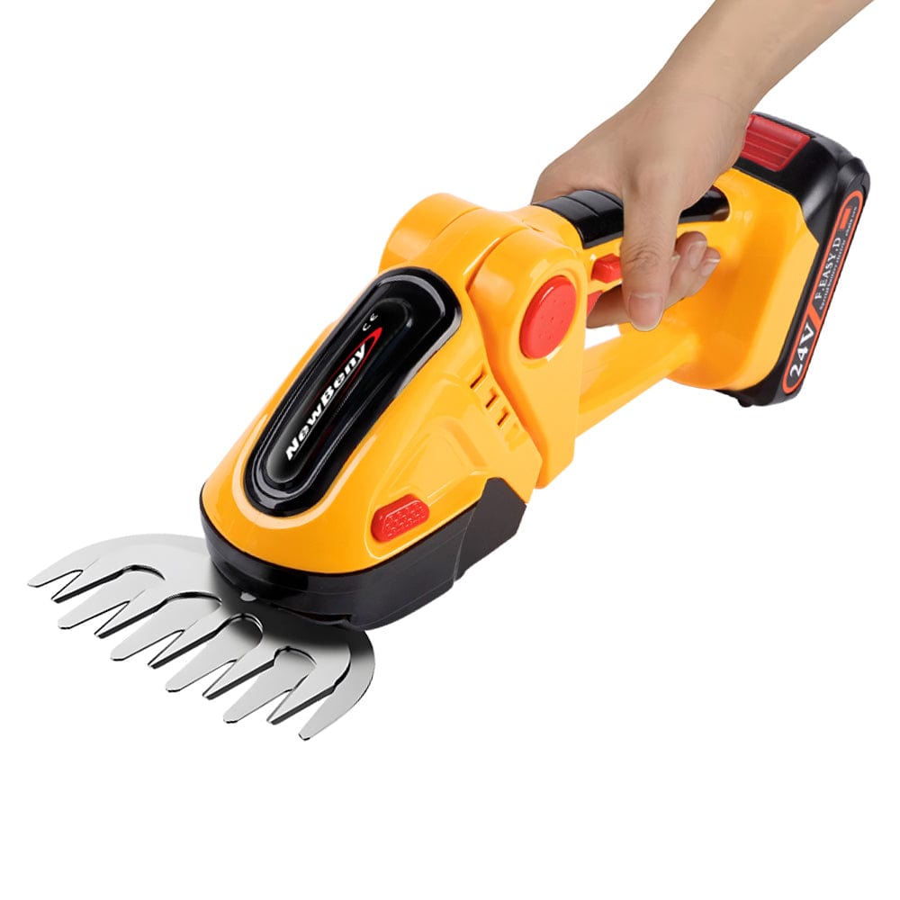 مقص شجيرات احترافي لاسلكي 2 في 1 