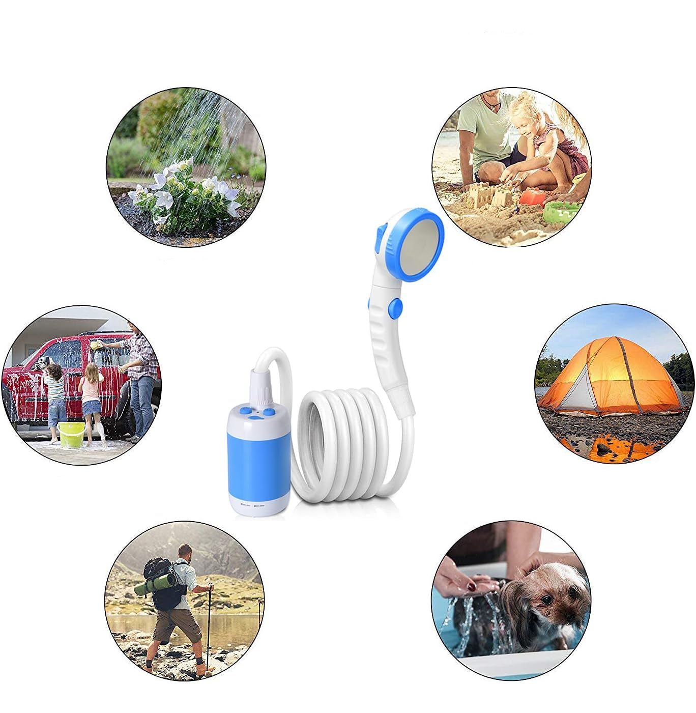 Doccia Portatile Da Campeggio – Pratica E Facile Da Usare 