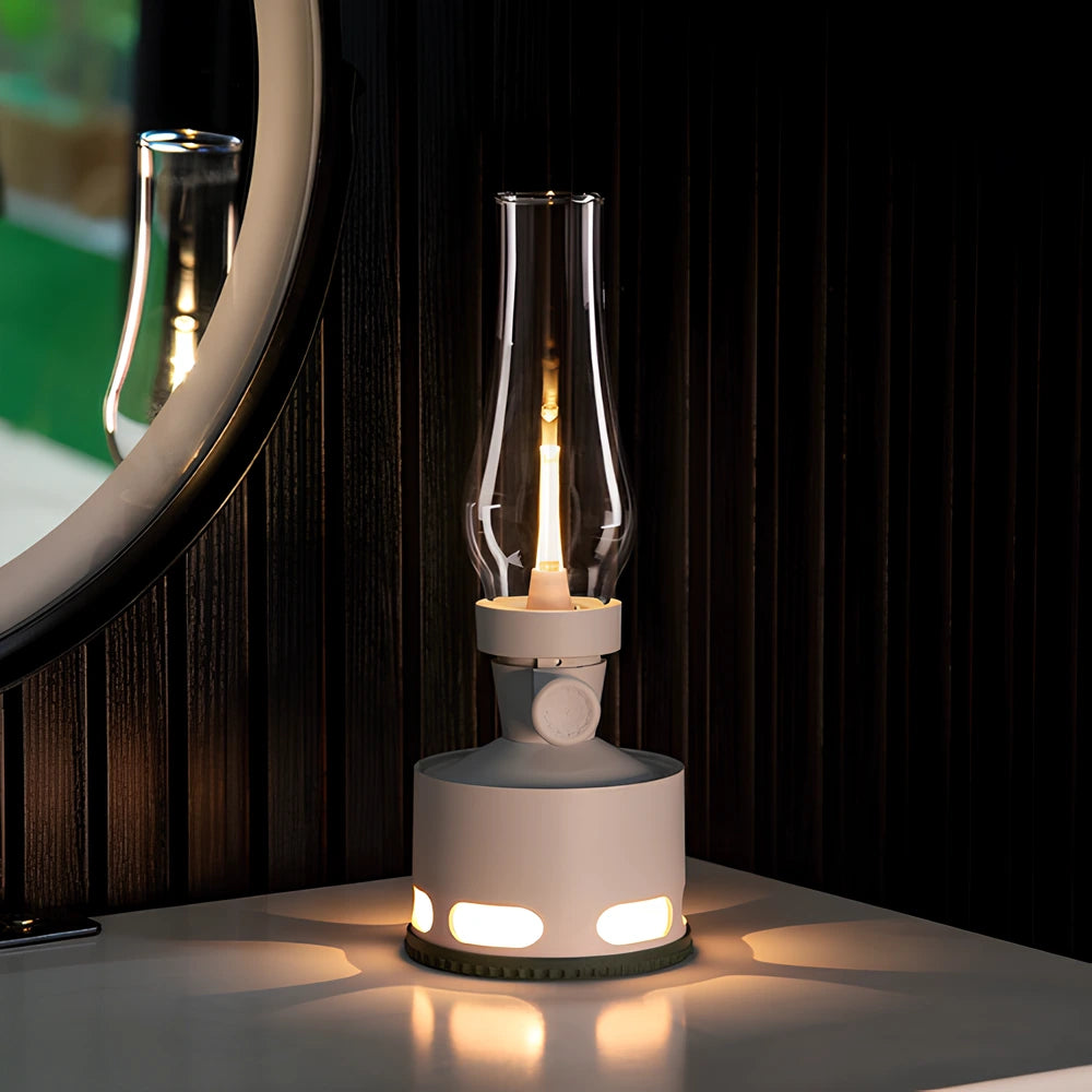 Lampa LED w stylu retro – eleganckie oświetlenie dekoracyjne 