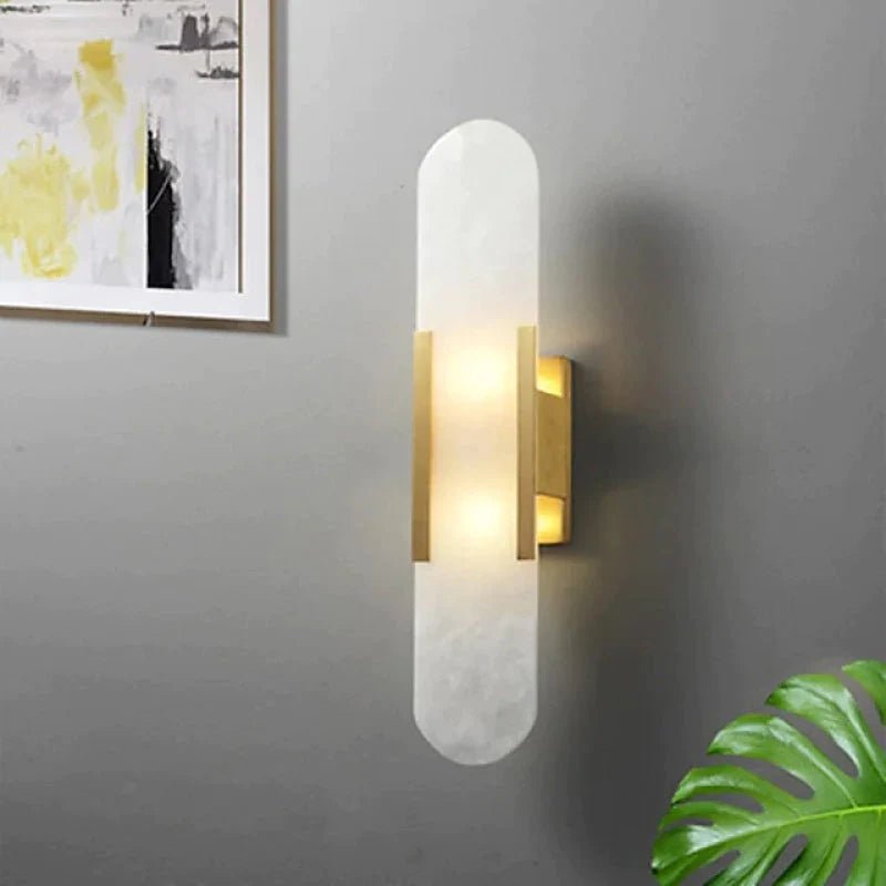 Zwarte en Gouden LED Wandlamp – Moderne Elegantie en Chic Ontwerp 