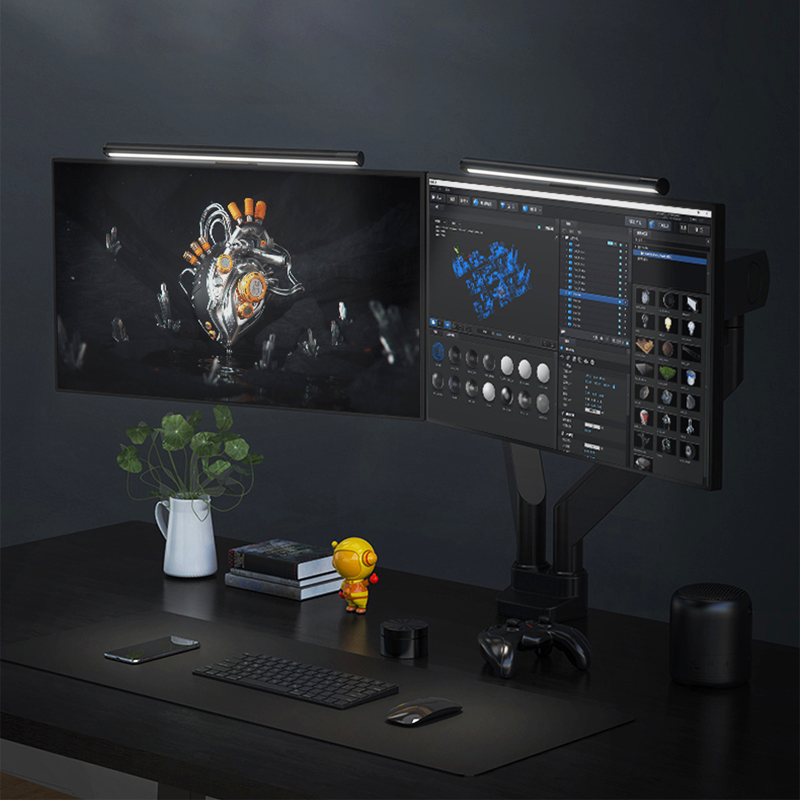 LED Desk Lamp - Wireless Lighting for Screen 