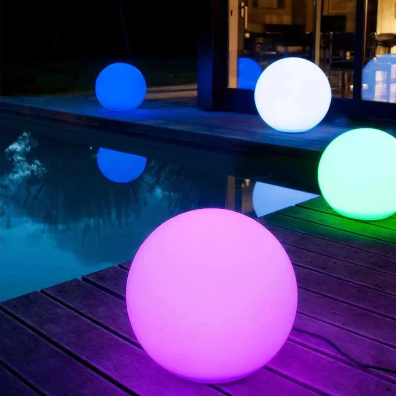 Draadloze Buitensfeerlamp - Elegante en Mobiele Verlichting 
