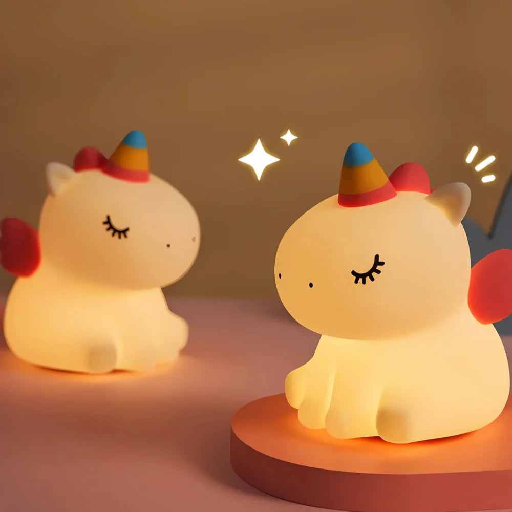 Lampe Tactile En Forme D’Animal — Éclairage Réconfortant Et Contrôle Facile