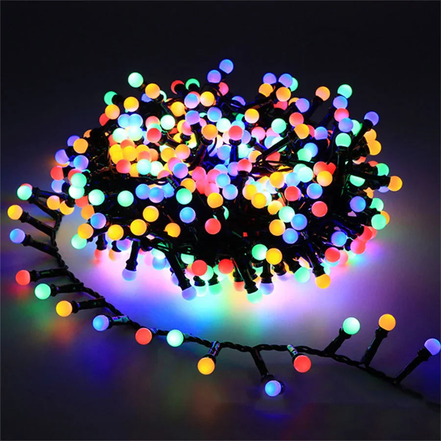 Guirlande LED Étanche Pour Extérieur — Jardin, Terrasse & Soirées Éclairées