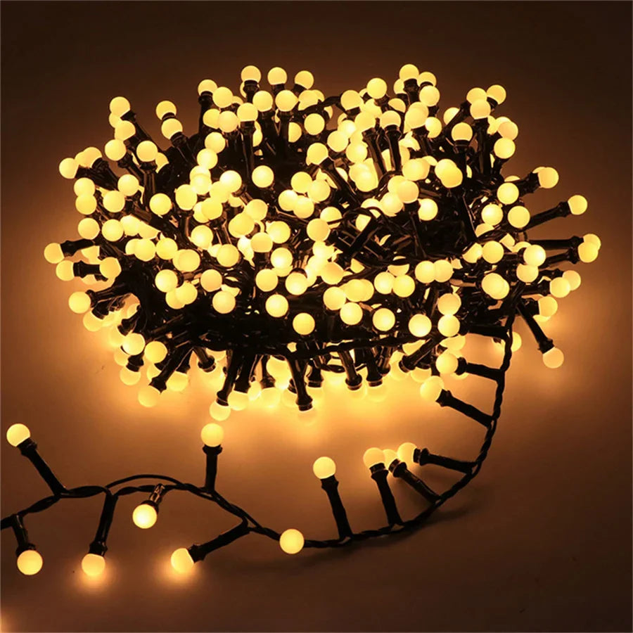 Waterproof LED String Lights for Outdoors — Garden, Terrace & Illuminated Evenings 