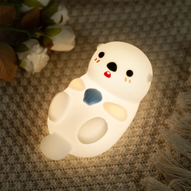 Veilleuse LED – Otarie Mignonne En Silicone Doux