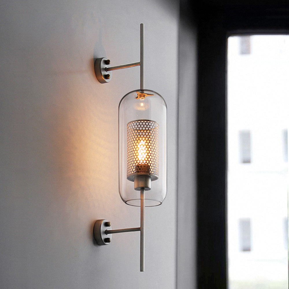 Industriell geometrisk vägglampa - Stil och modernitet