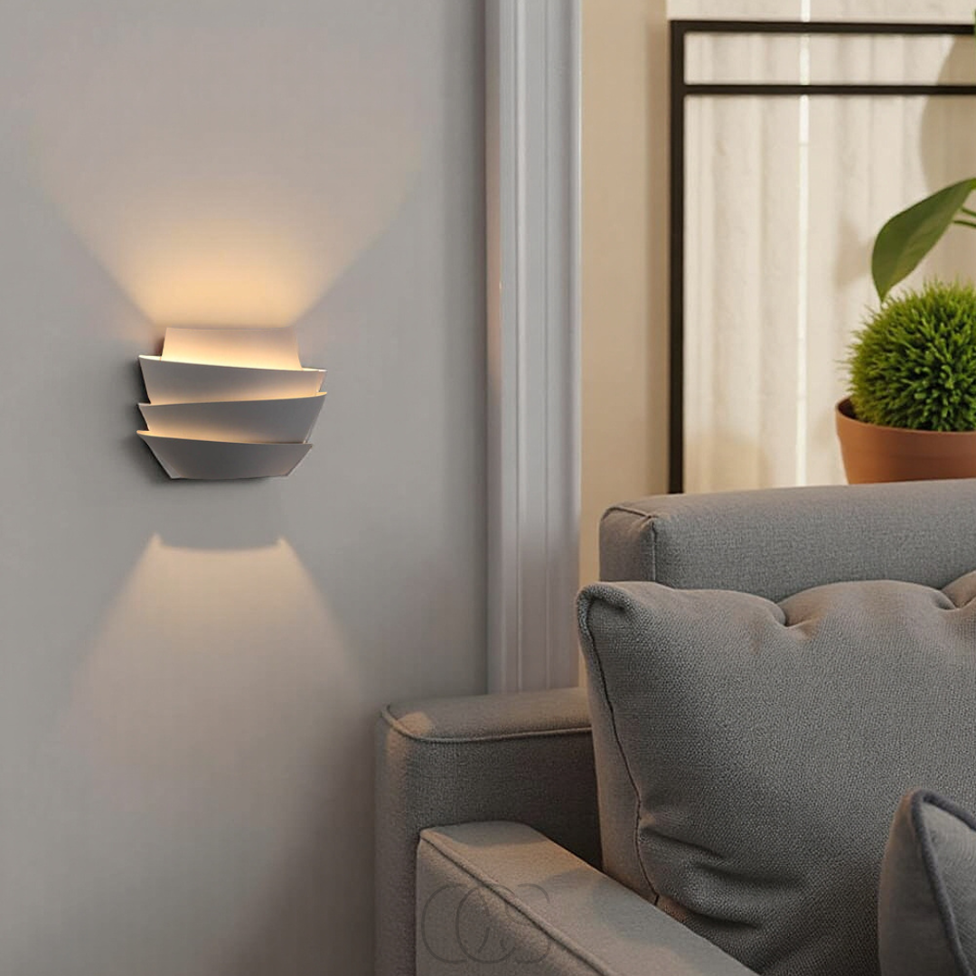 Aplique de Pared LED Doble Haz – Iluminación Moderna y Elegante 