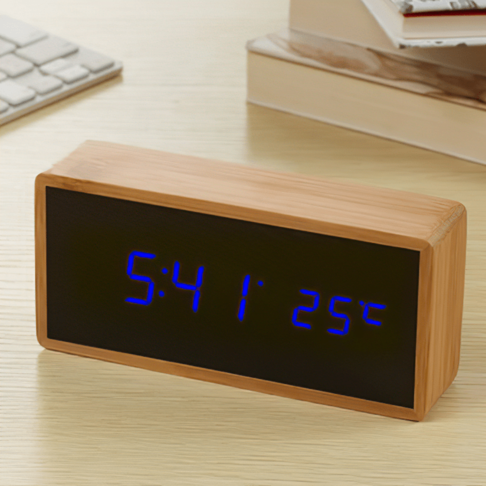 LED alarm clock - Minimalist elegance & Perfect visibility