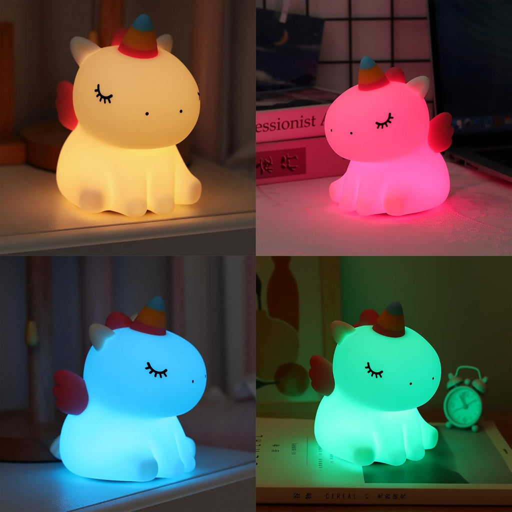 Nattlampe Enhjørning – Beroligende Lys Og Fortryllende Drømmer 