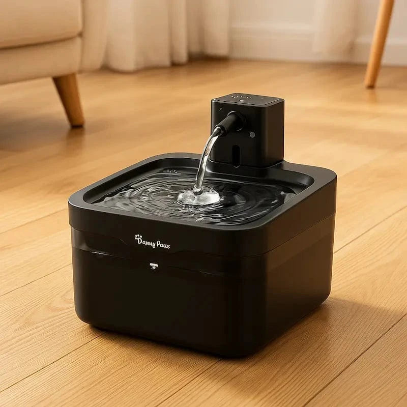 نافورة مياه للقطط بدون سلك - حرية وترطيب مستمر 