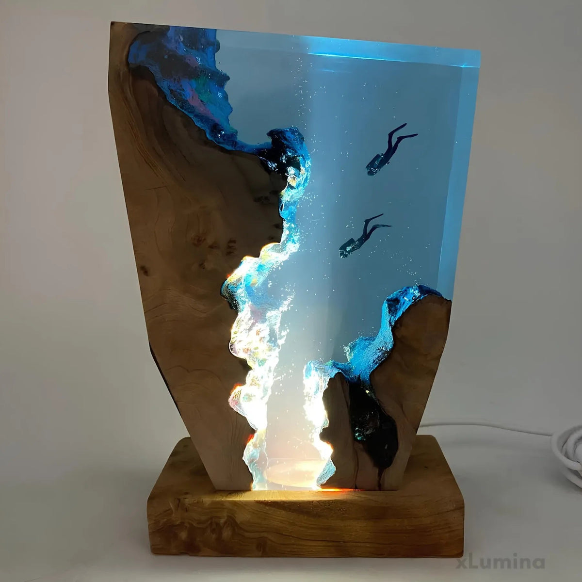 Lampada da Tavolo Oceanica – Decorazione Luminosa Rilassante 