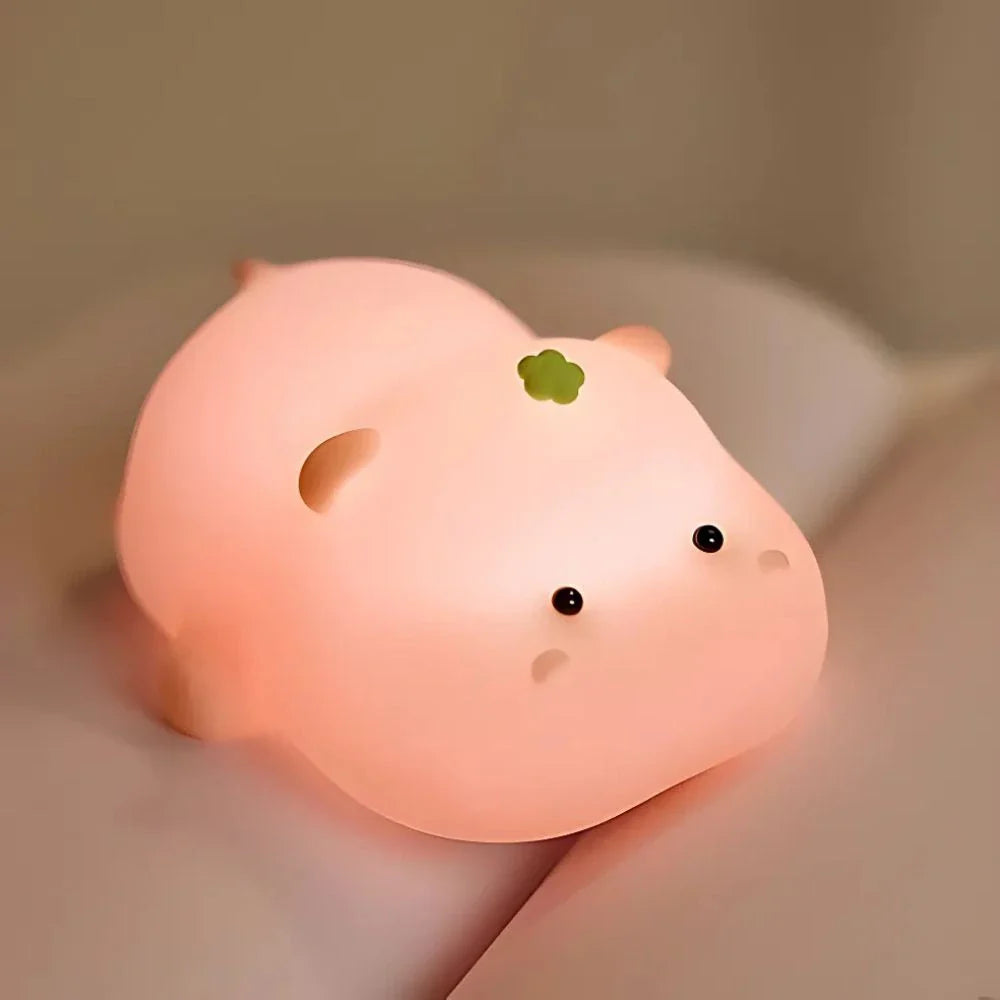 Lampe Tactile En Forme D’Animal — Éclairage Réconfortant Et Contrôle Facile