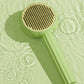 Animal hairs cleansing brush