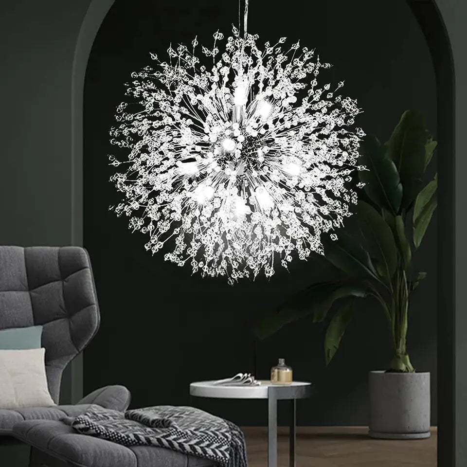 Lampadario in cristallo a sospensione – Eleganza e brillantezza senza tempo 