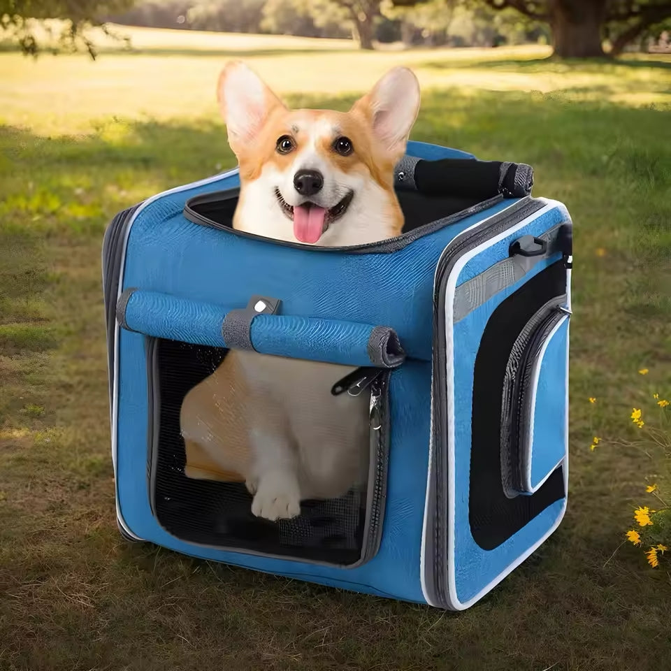 Rozšiřitelný cyklistický koš pro zvířata – praktický a pohodlný 