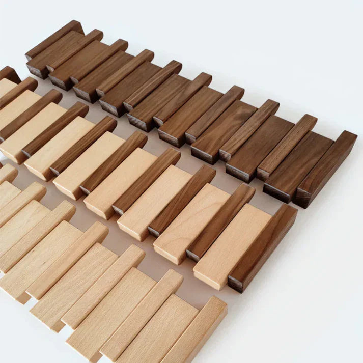 Attaccapanni da Parete Design – Stile Pianoforte Originale ed Elegante 