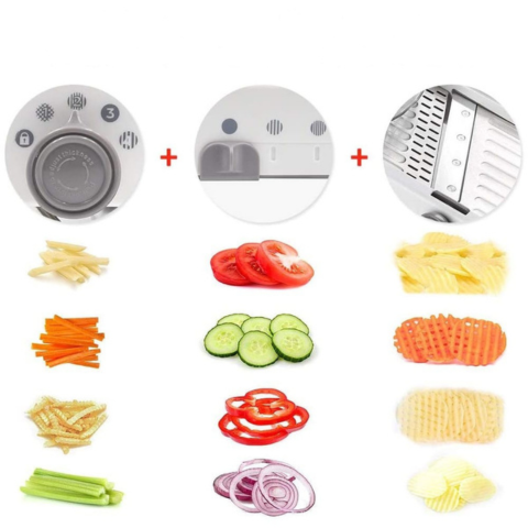 Mandolino da cucina multifunzione - Massima precisione e sicurezza