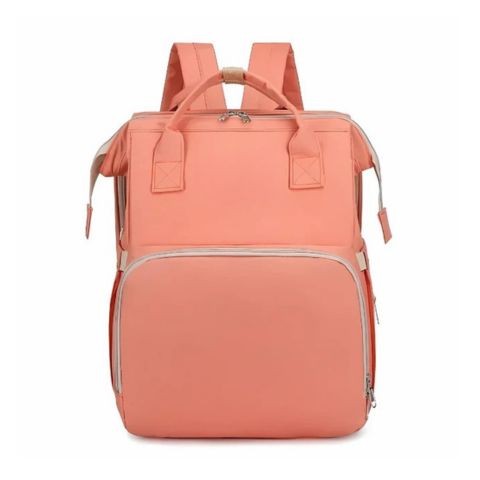 Detský cestovný batoh - sklápacie lôžko a zabudovaný úložný priestor