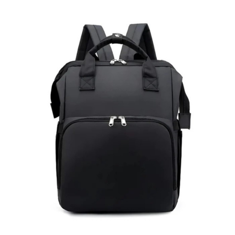 Mochila de viaje para bebé - Cama plegable y almacenaje incorporado