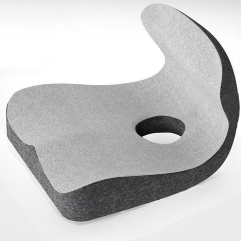 L-shaped Memory Foam Cushion - Restorative Rest & Targeted Relief