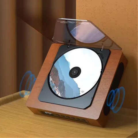 Bluetooth Retro CD-spiller med Type-C-port - overlegen tilkoblingsmuligheter og lydkvalitet