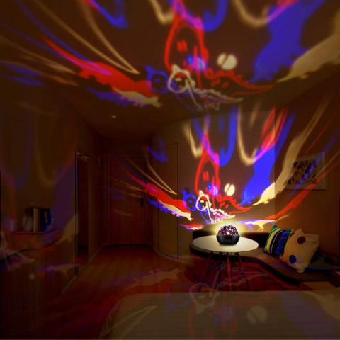 恐竜スポットライト - リアルな投影とオリジナル装飾