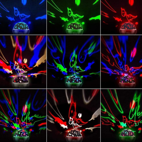 恐竜スポットライト - リアルな投影とオリジナル装飾