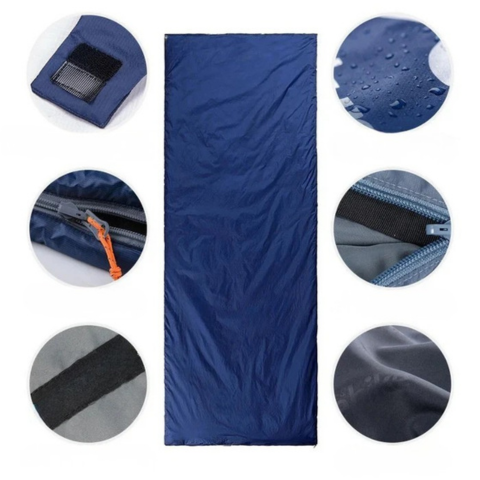 Saco de dormir compacto - Diseño práctico y fácil de guardar