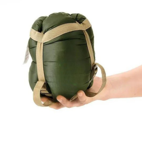 Saco de dormir compacto - Diseño práctico y fácil de guardar