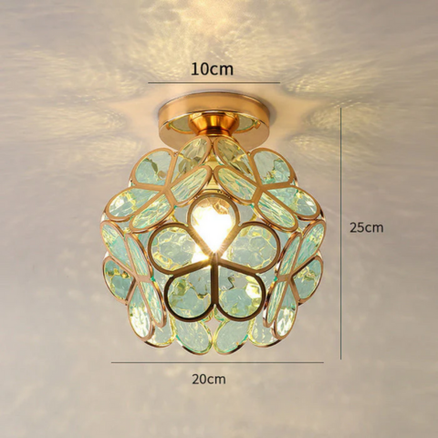 Aplica de tavan în formă de floare – Design delicat și modern 