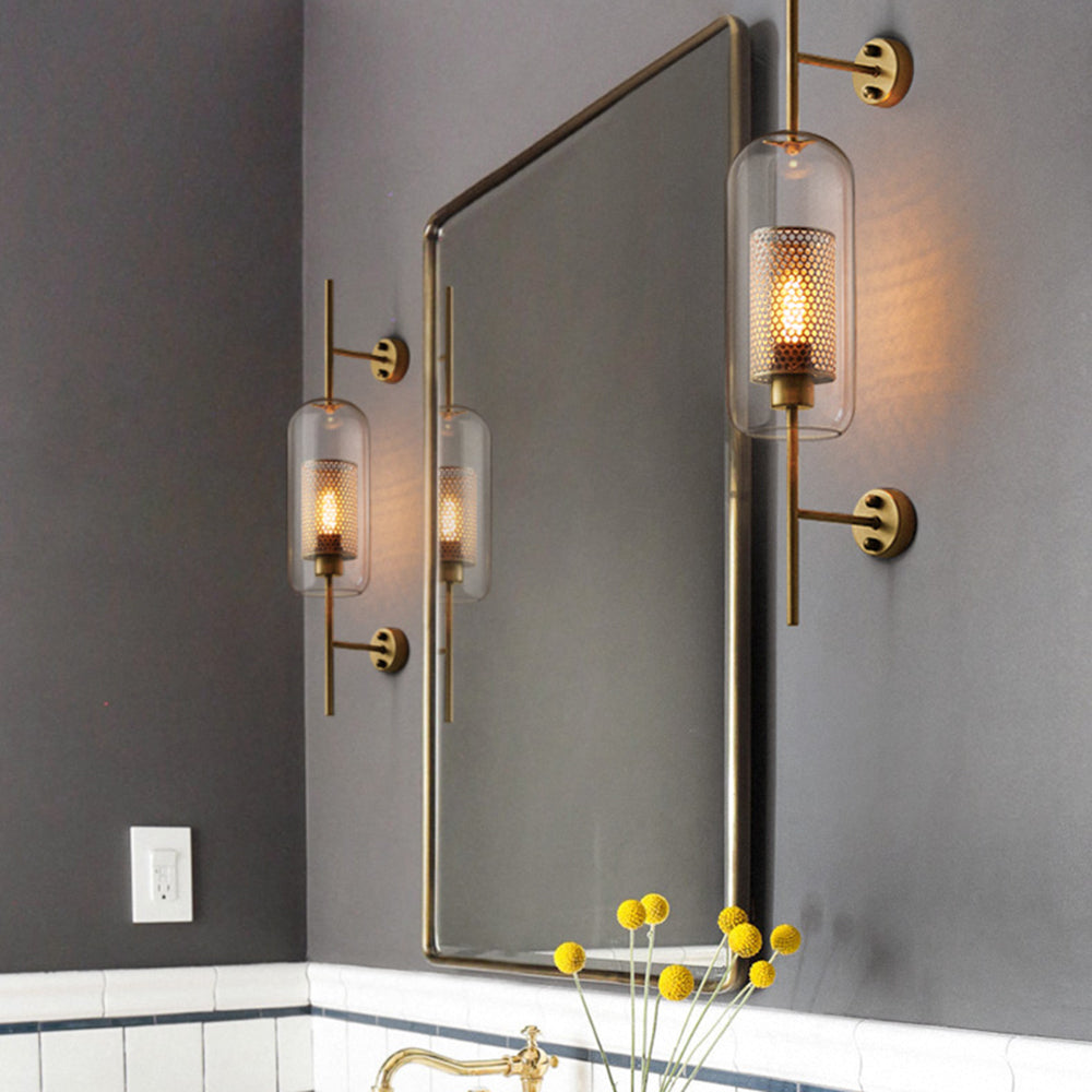 Geometric Industrial Wall Light - Style And Modernity