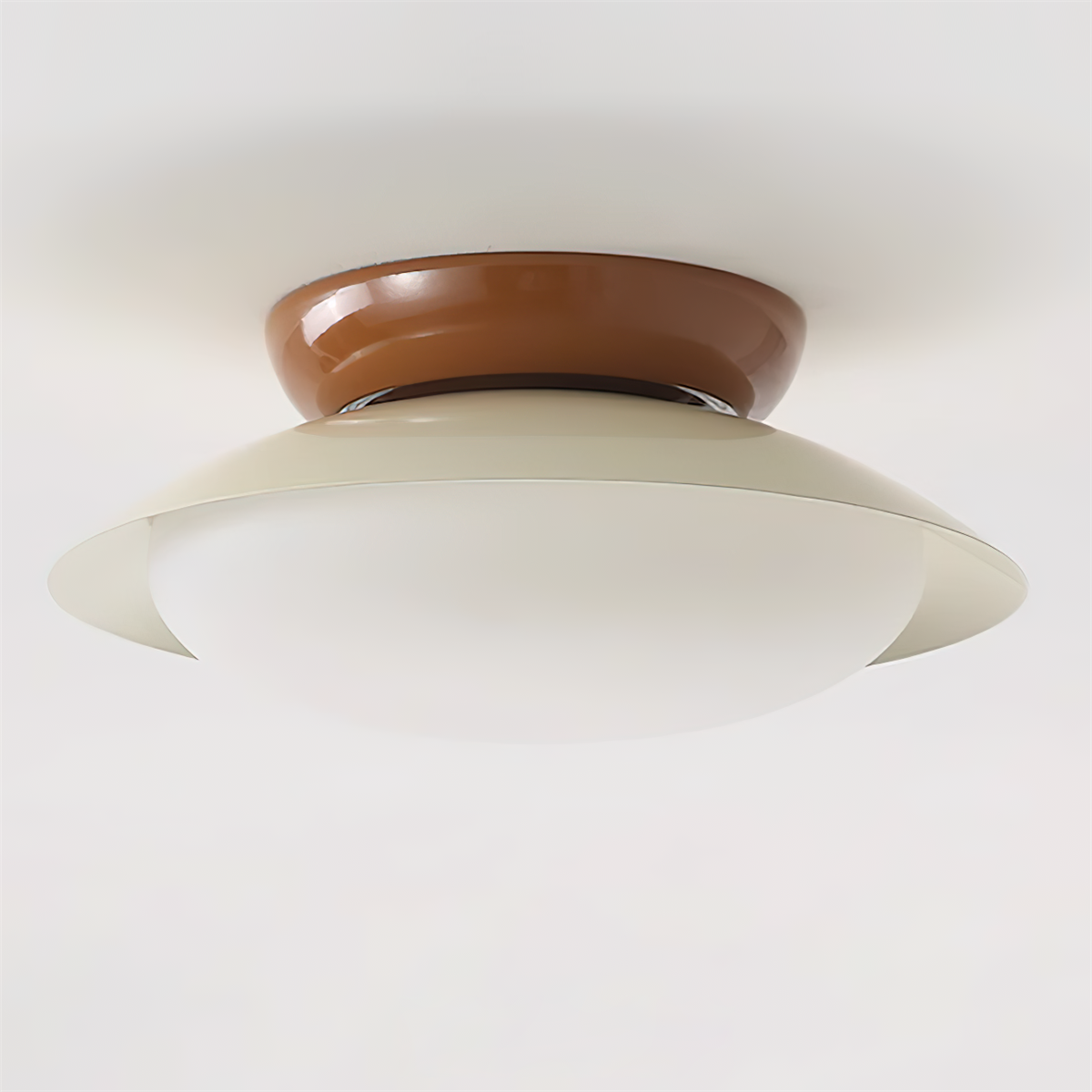 Round LED ceiling light - Natural glow & Discreet elegance