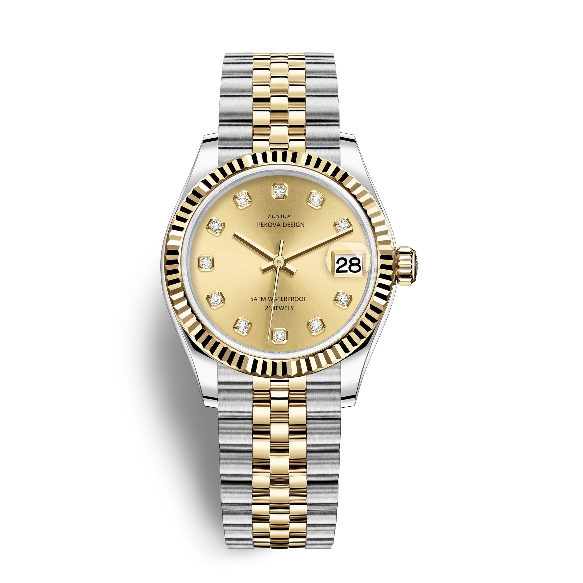 Classic Stainless Steel Strap Watch - Elegance & Everyday Reliability
