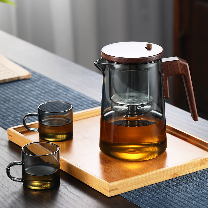 Glazen Theepot Met Infuser — Elegantie En Eenvoud Voor Elke Dag 
