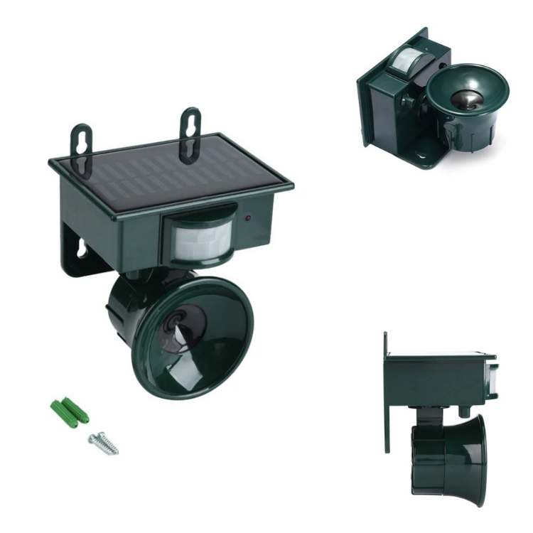 Repellente Elettronico Per Giardino — Scaccia Gli Uccelli E Protegge I Tuoi Spazi 