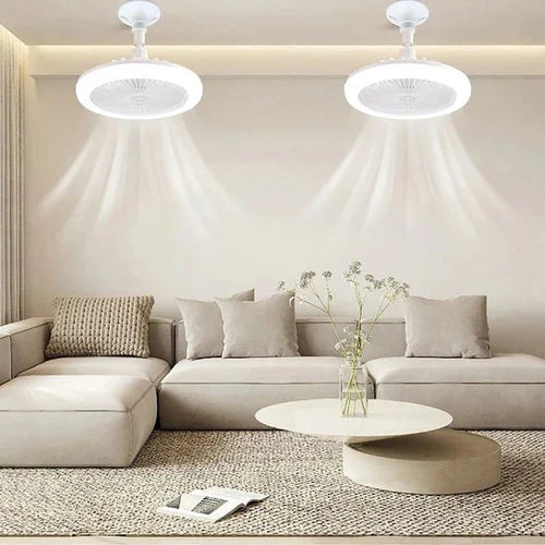 Ventilador de Techo Multifuncional – Circulación de Aire y Iluminación Integrada 