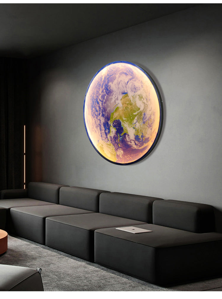 Lampada da Parete 3D LED – Luna Per Un'Atmosfera Unica 