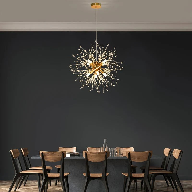 Lampadario in cristallo a sospensione – Eleganza e brillantezza senza tempo 