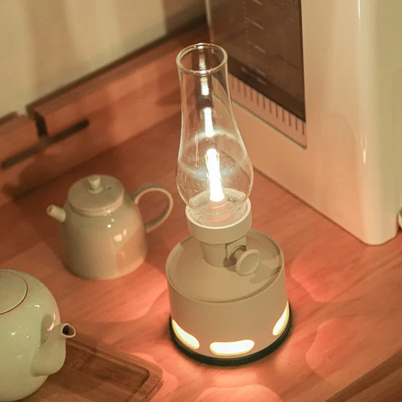 Lampa LED w stylu retro – eleganckie oświetlenie dekoracyjne 