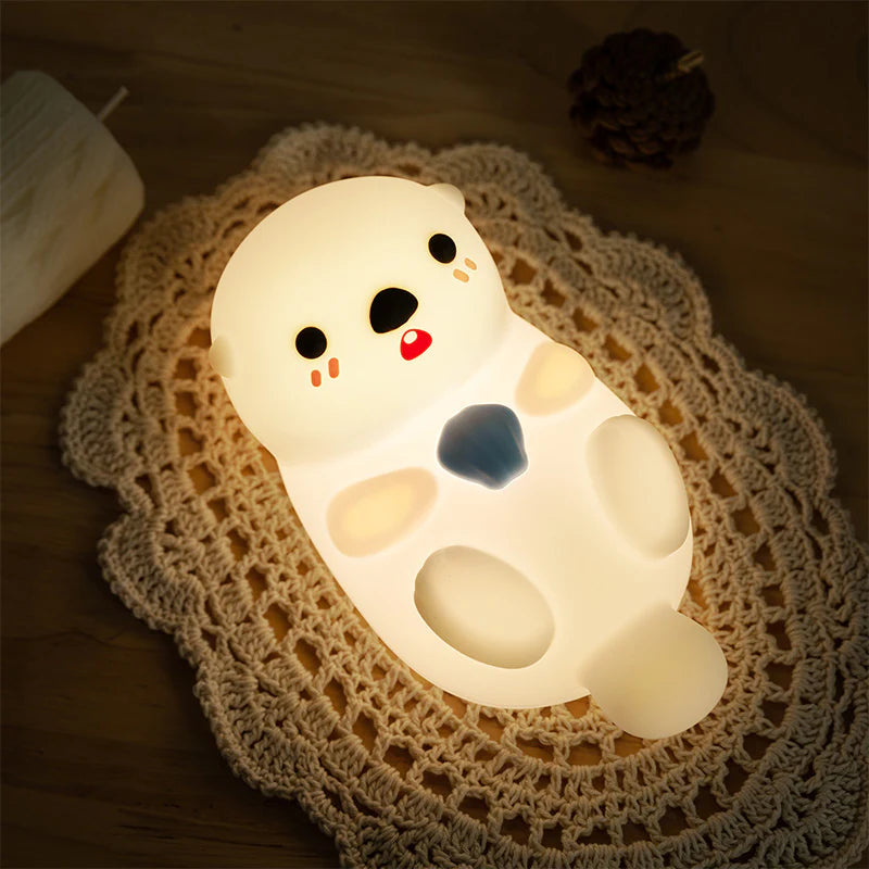Veilleuse LED – Otarie Mignonne En Silicone Doux
