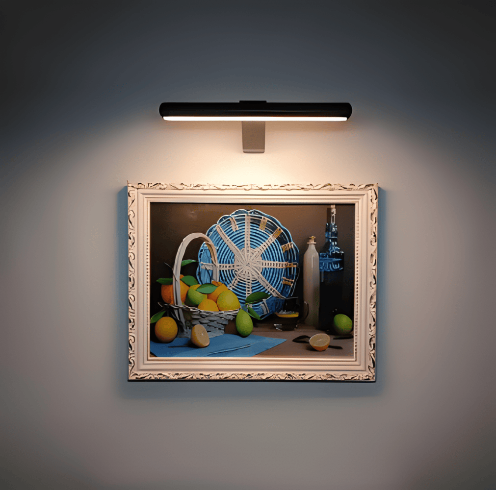 USB Rechargeable Cordless Rotating Led Wall Lamp - Full Rotation & Convenient Recharge